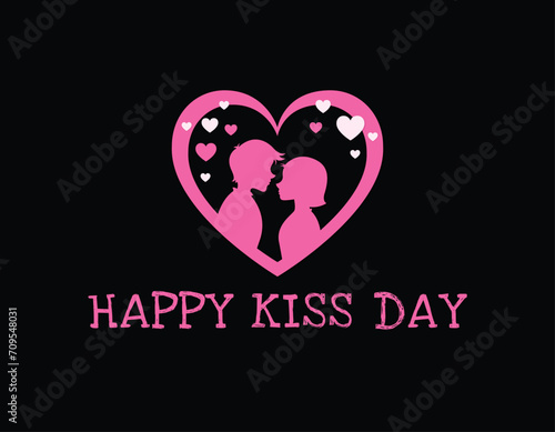 Happy kiss day