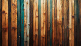 Arrière-plan fond texture lame planche de bois ancien sombre et coloré