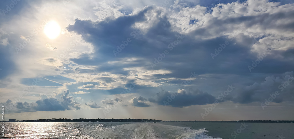 Fototapeta premium September Sunset in Orange Beach, Alabama