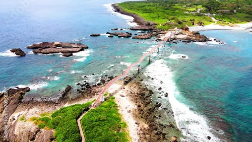 Sanxiantai Recreation Area near the town of Chenggong , located at Taitung, eastern Taiwan photo