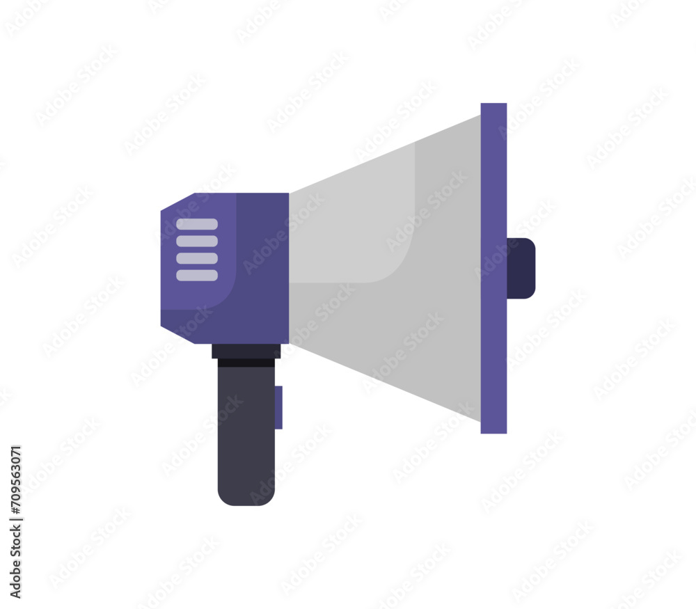 Vector illustration of an attention-grabbing megaphone icon Vector illustration of an attention-grabbing megaphone icon
