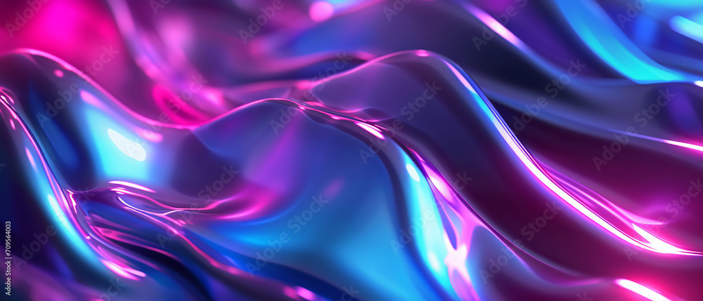 custom made wallpaper toronto digitalAbstract background with liquid neon waves.
