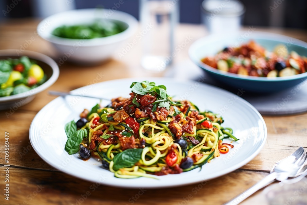 zoodles with sundried tomatoes and olives zoodles with sundried tomatoes and olives