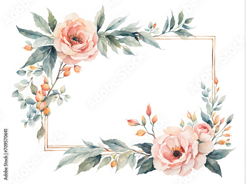 watercolor-minimalist-style-floral-frame-illustration-trending-on-artstation-sharp-focus © HYOJEONG