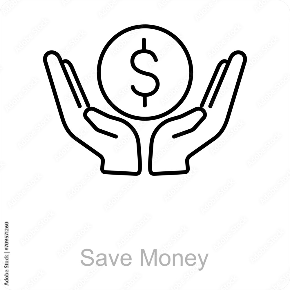 Obraz premium Save Money