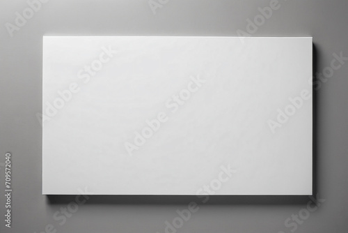 A blank white canvas against a full gray background - Mockup