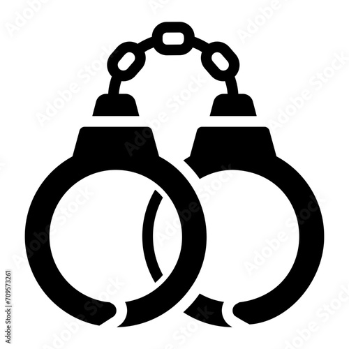 handcuffs Solid icon