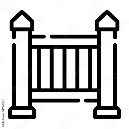 fence Line Icon