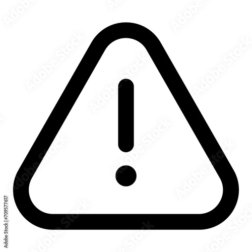 warning sign icon vector illustration asset element