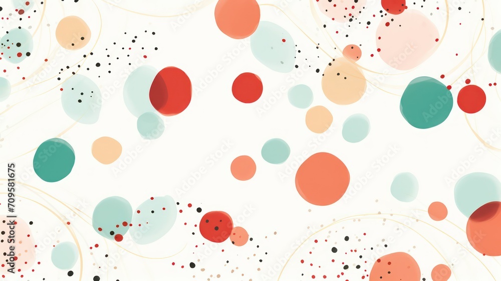 seamless pattern with colorful circles seamless pattern with colorful circles