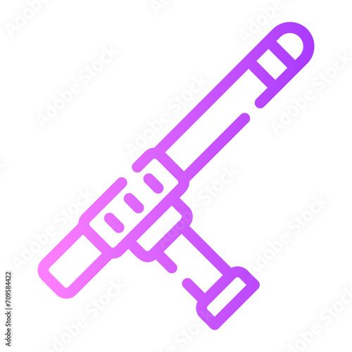 baton Line Gradient Icon