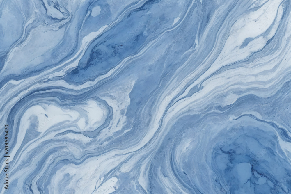 Fototapeta premium Blue marble texture background