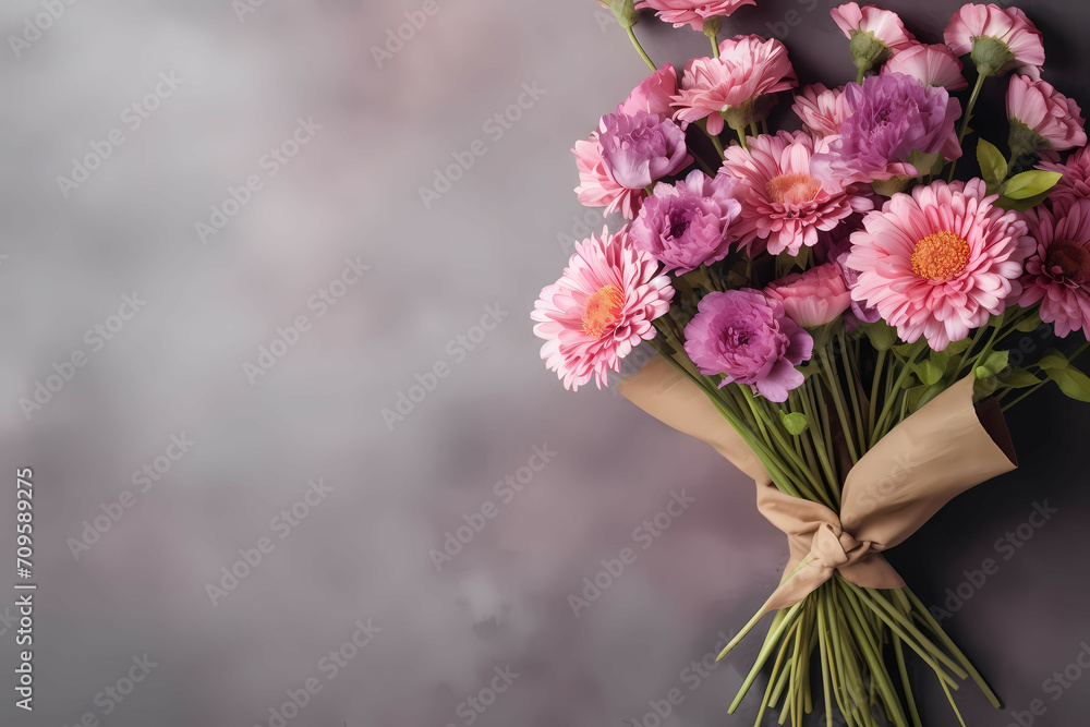 custom made wallpaper toronto digitalMothers Day Background, A Bouquet Of Pink And Purple Flowers