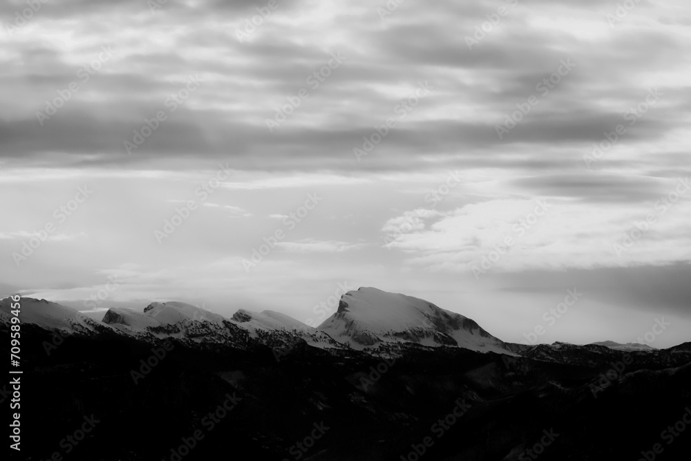 Vercors en noir et blanc Vercors en noir et blanc