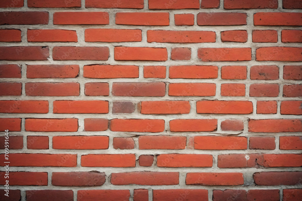 Old red brick wall texture Old red brick wall texture