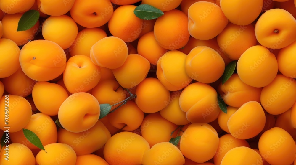 Apricots seamless pattern. Fruit repeated background of harvest. Apricots seamless pattern. Fruit repeated background of harvest.