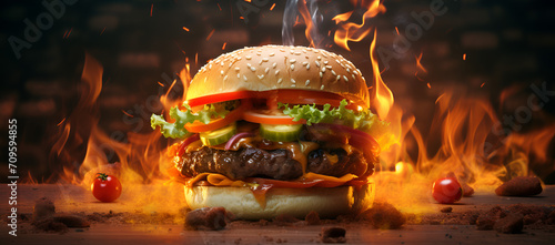 Burger or Hamburger. 