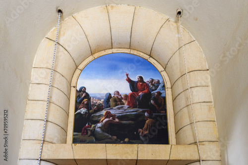 The Church of Beatitudes, Mount of Beatitudes, Israel