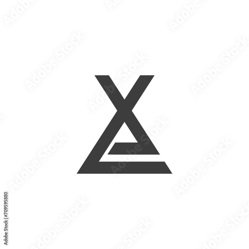 EX, XE, E AND X Abstract initial monogram letter alphabet logo design