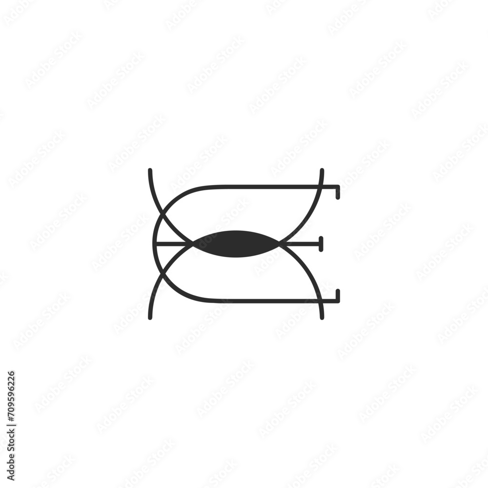 XE or EX logo and icon design XE or EX logo and icon design