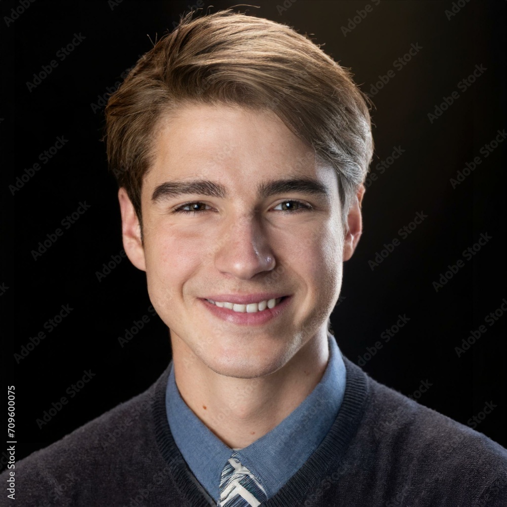 Fototapeta premium Portrait of a young man 