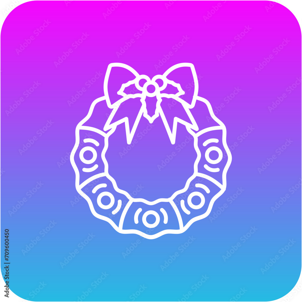 Wreath Icon Wreath Icon