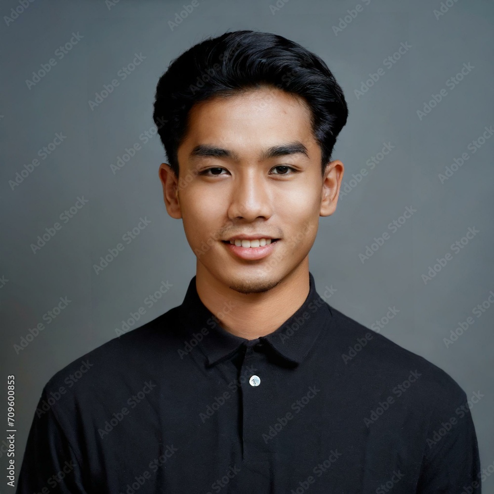 Portrait of a young person Portrait of a young person