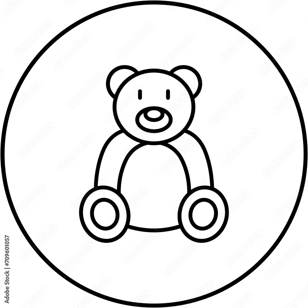 Obraz premium Bear Icon