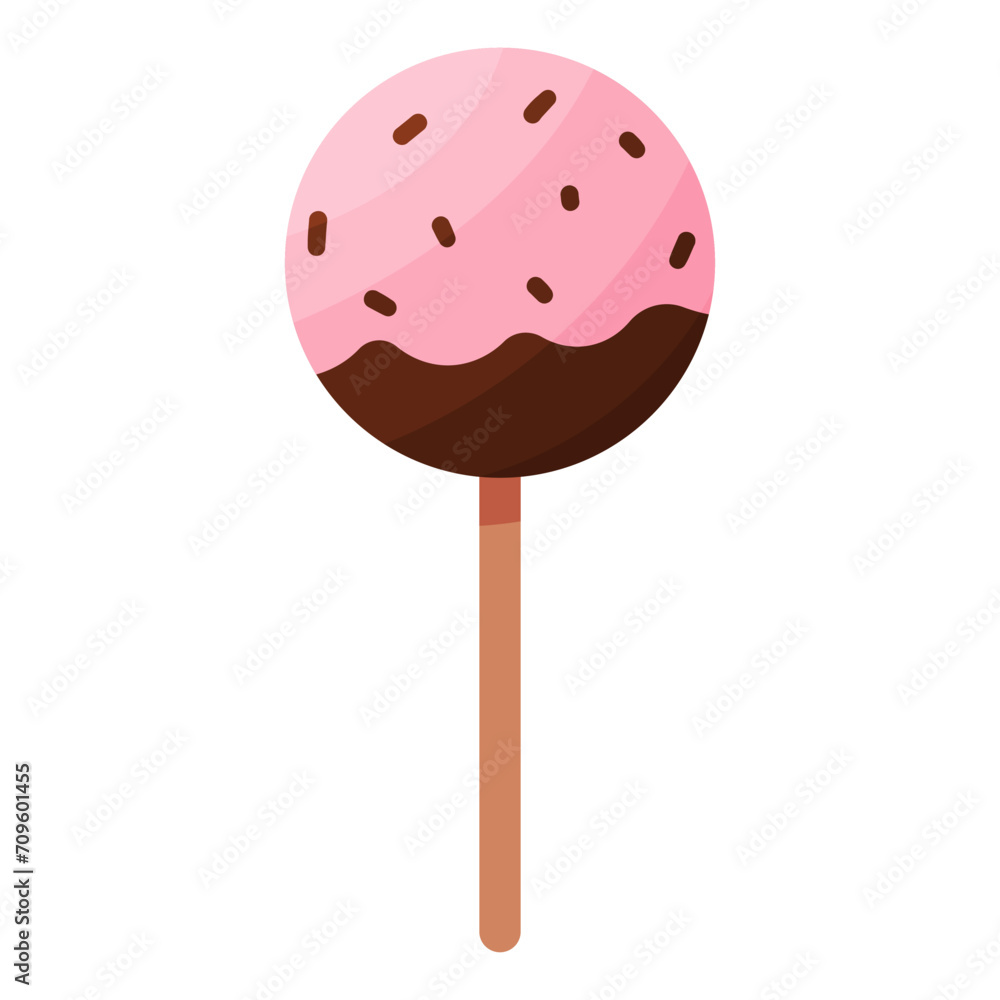 cake pops chocolate day sweet food icon cake pops chocolate day sweet food icon