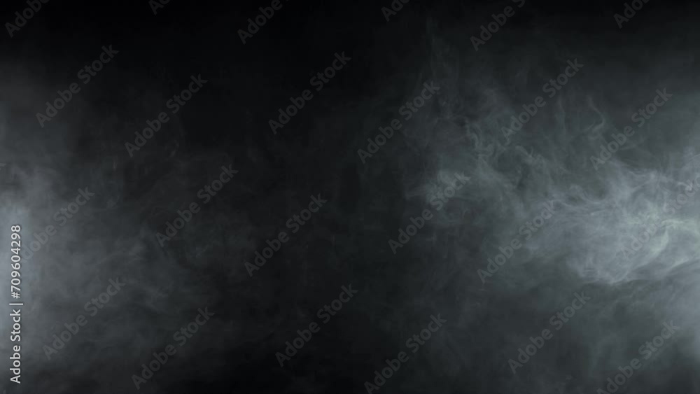 Super Slow Motion of White Smoke Texture Isolated on Black Background. Filmed on High Speed Cinema Camera. Super Slow Motion of White Smoke Texture Isolated on Black Background. Filmed on High Speed Cinema Camera.