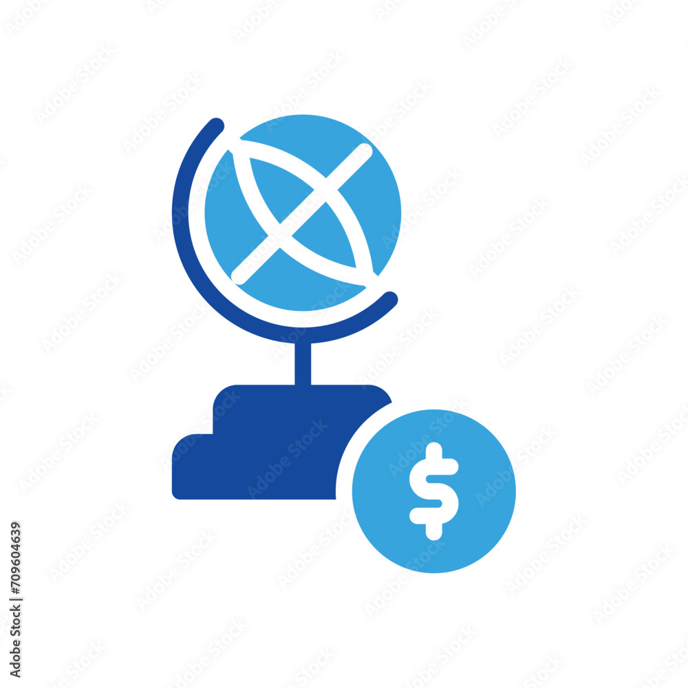 globe desk icon or logo illustration style. Icons ecommerce. globe desk icon or logo illustration style. Icons ecommerce.