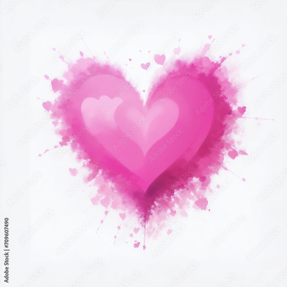 pink heart 002