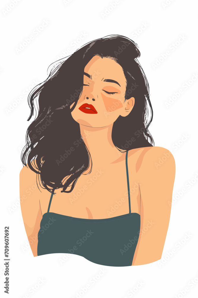portrait of a woman portrait of a woman