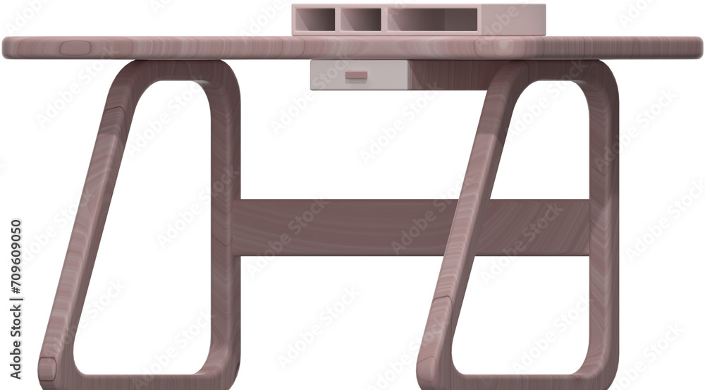 PNG 3D Modern Table icon isolated on a white background PNG 3D Modern Table icon isolated on a white background