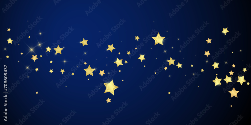 Magic stars vector overlay. Gold stars scattered Magic stars vector overlay. Gold stars scattered