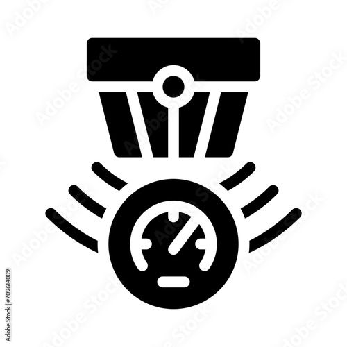 barometer glyph icon