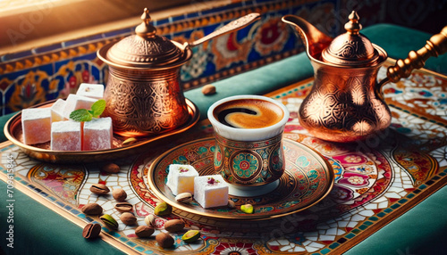  Turkish Coffee Elegance  photo