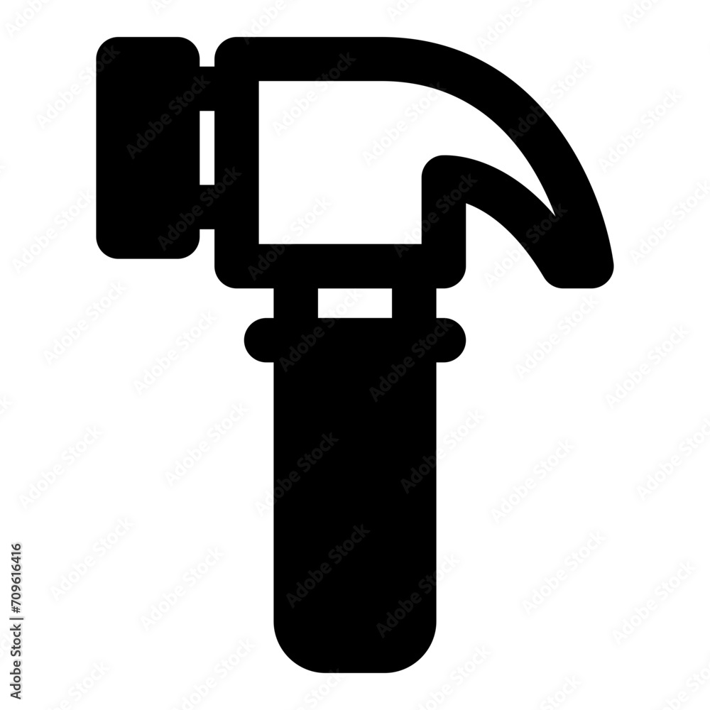hammer icon vector illustration asset element hammer icon vector illustration asset element