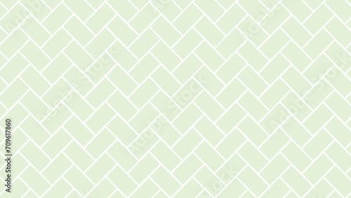 Green brick tile wall or floor background