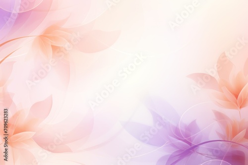  a close up of a pink and purple flower on a white and blue background with a pink and purple flower on the right side of the image. © Nadia