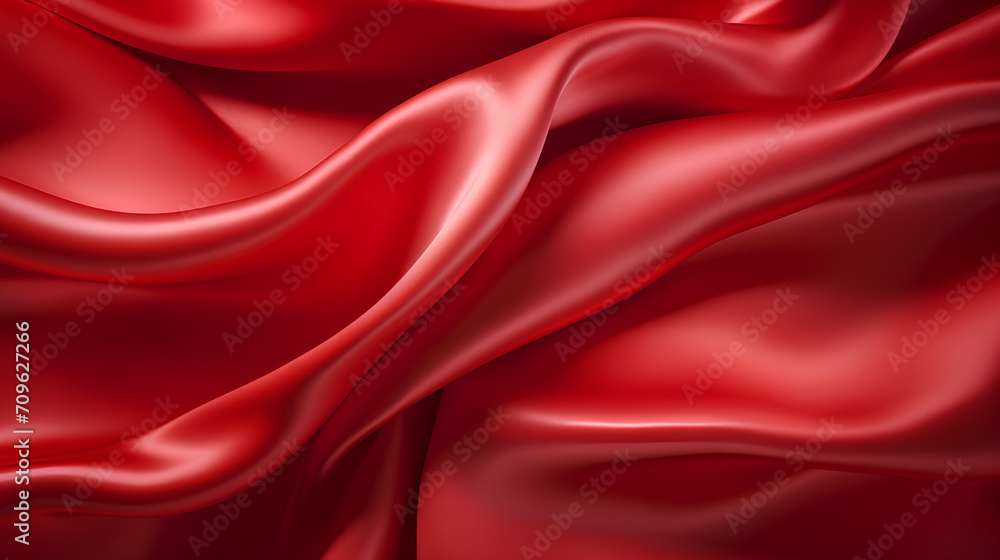 Red fabric colored silk satin background Red fabric colored silk satin background