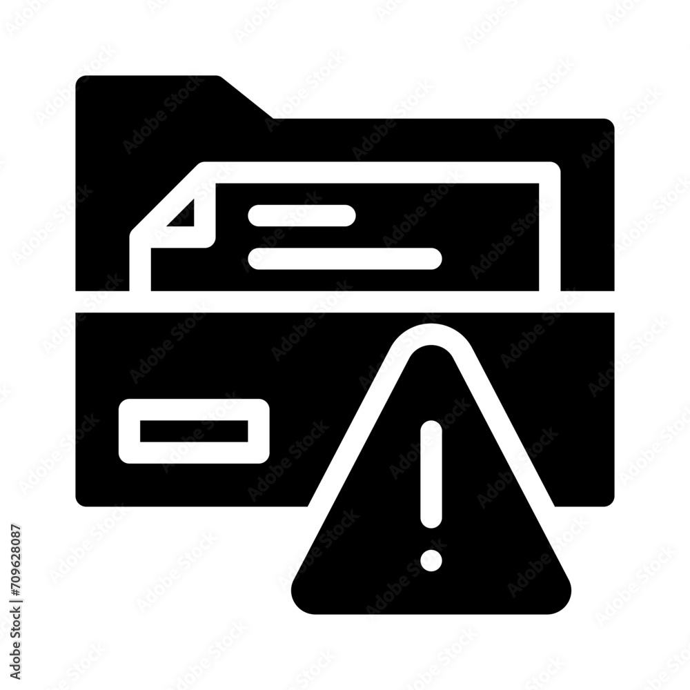 warning glyph icon warning glyph icon