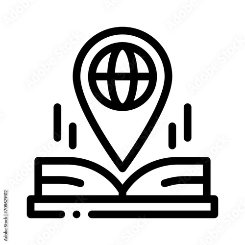 geographical line icon