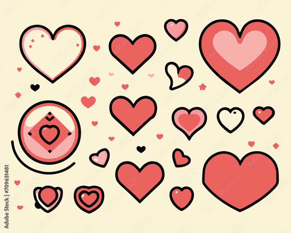seamless pattern with hearts for valentine day seamless pattern with hearts for valentine day