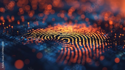 A fingerprint in three dimensions, 3D