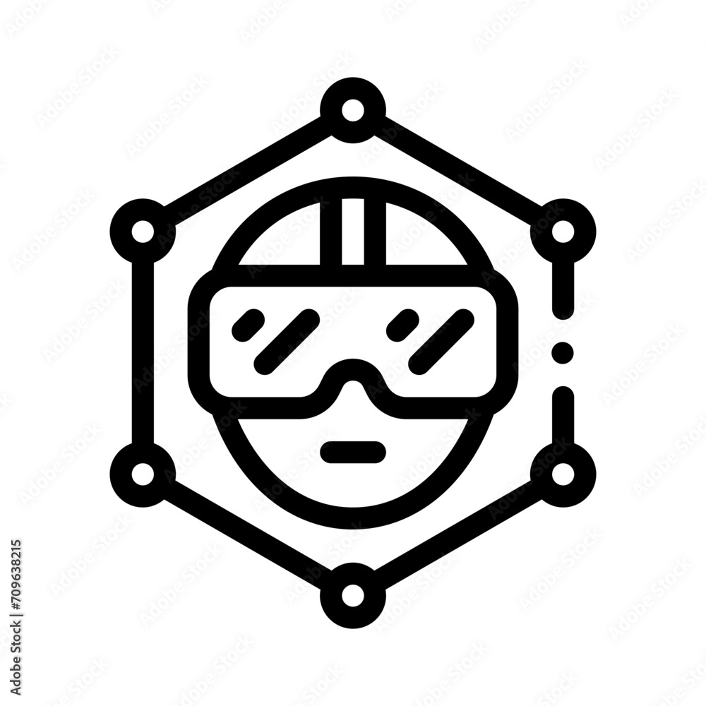 user experience line icon user experience line icon