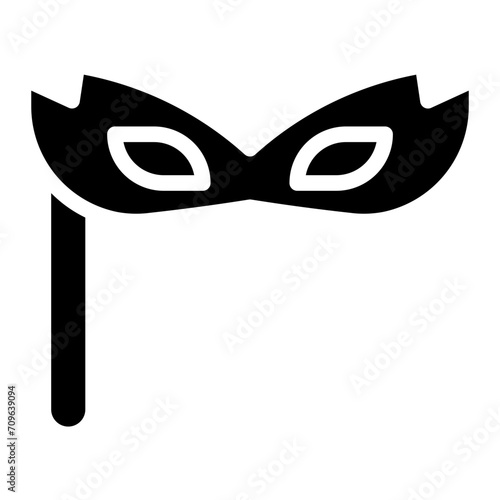 masquerade mask glyph