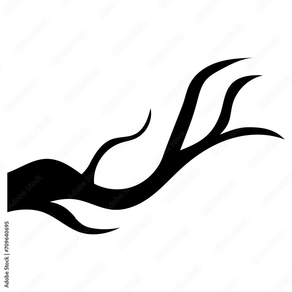Branch icon vector. Tree illustration sign. Firewood symbol or logo. Branch icon vector. Tree illustration sign. Firewood symbol or logo.