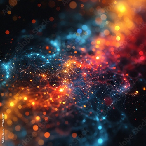 A Journey Through the Cosmos  A 3D Exploration of Color and Light