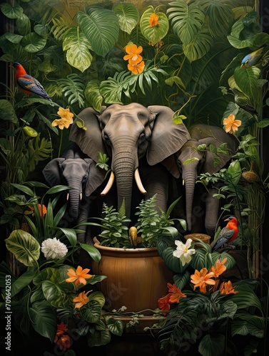 Animal Sanctuaries Wall Art: A Breathtaking Refuge for Wildlife
